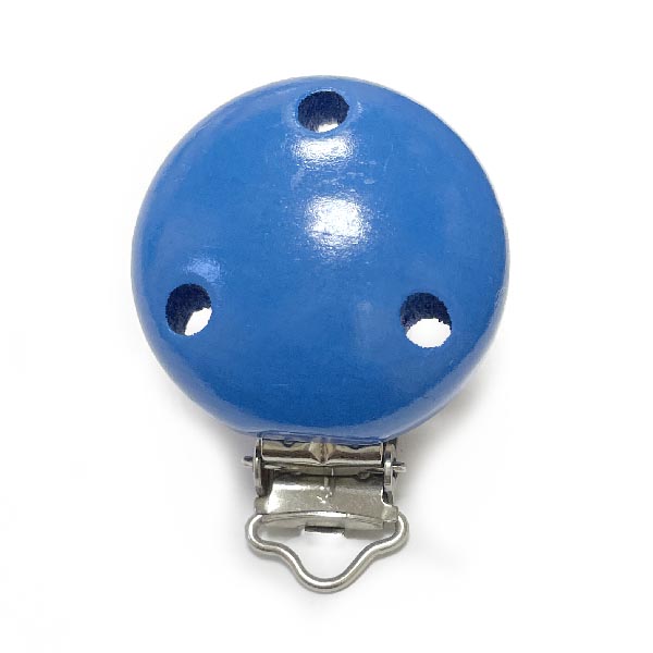 Клипса Синий (деревянная, германия)