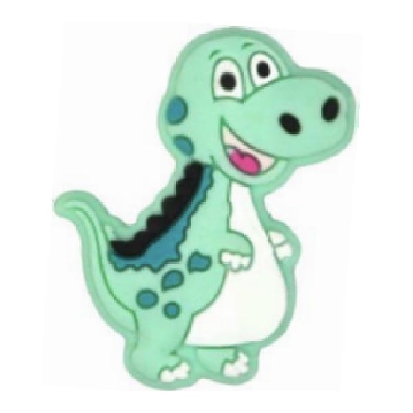 Динозаврик мини с сердечком Мята Динозаврик мини с сердечком Мята