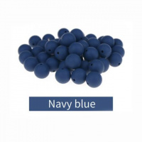 бусина 12 мм Navy Blue (Завод 1)
