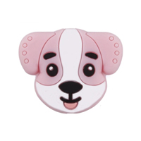 Голова собачки нежно розовая Голова собачки нежно розовая