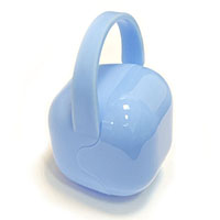 Контейнер Голубой для пустышки с ручкой Контейнер Голубой для пустышки с ручкой