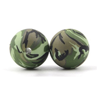 бусина Камуфляж print 12 мм