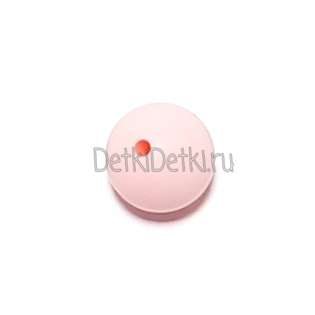 бусина Candy pink 15 мм