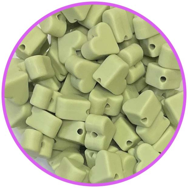 Сердечко мини Лён