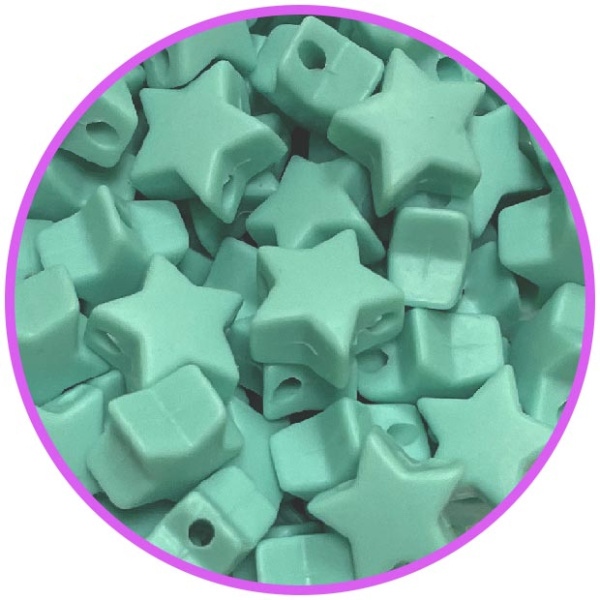 звезда мини Светлая Бирюза звезда мини Светлая Бирюза