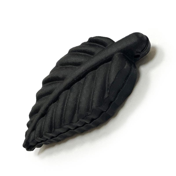 Листик мини Черный