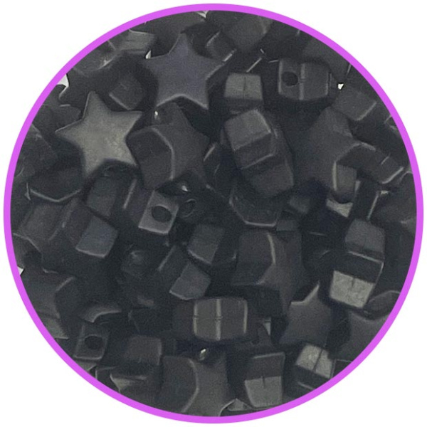 звезда мини Черный