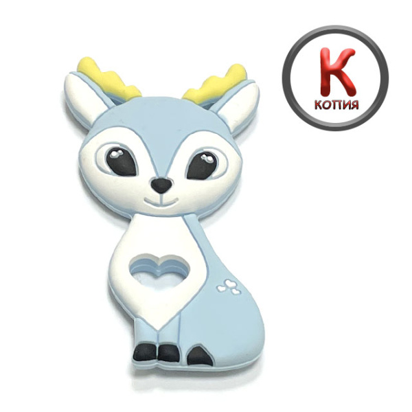 Олень Копия Нежно Голубой