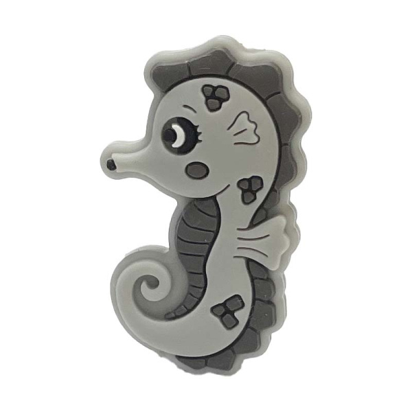 Морской Конек мини Светло Серый