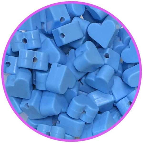 Сердечко мини Голубое