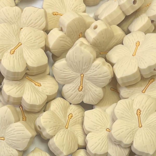 Гибискус 2 мини телесный