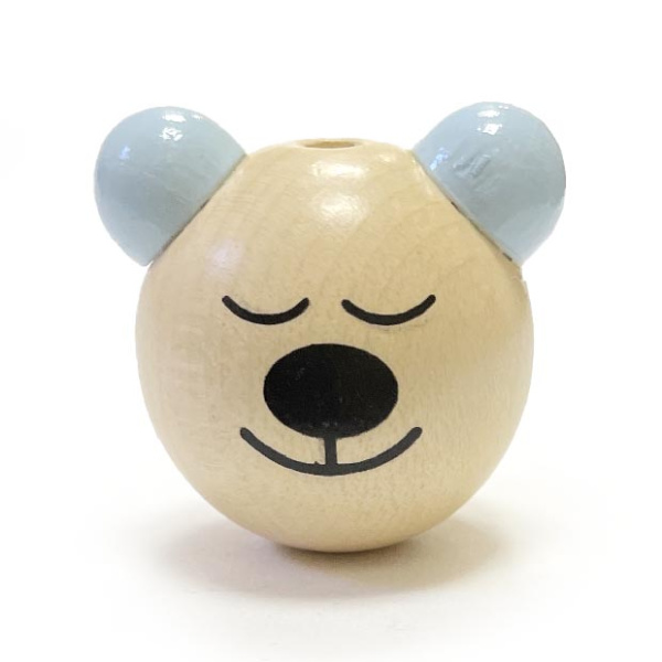 Мишка 2 нежно голубые ушки