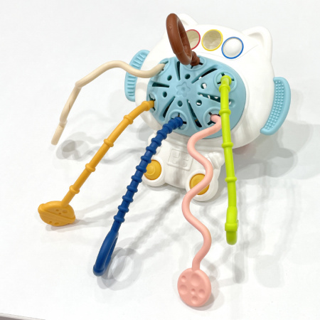 Кот-Космонавт Монтессори развивашка-тянучка 