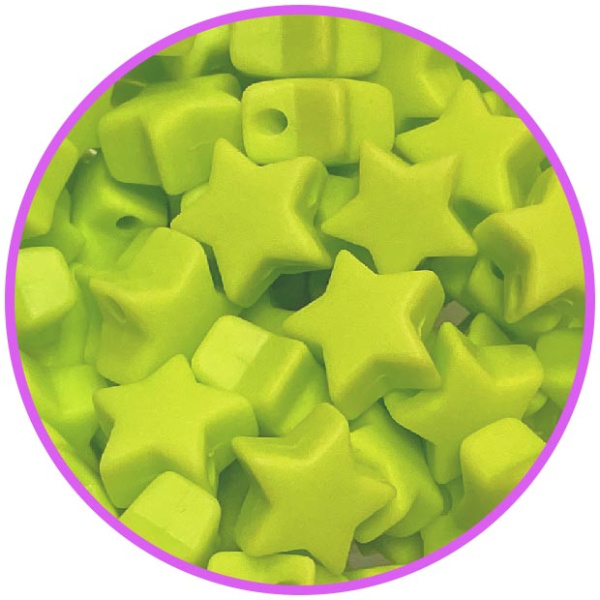 звезда мини Светло Салатовый звезда мини Светло Салатовый