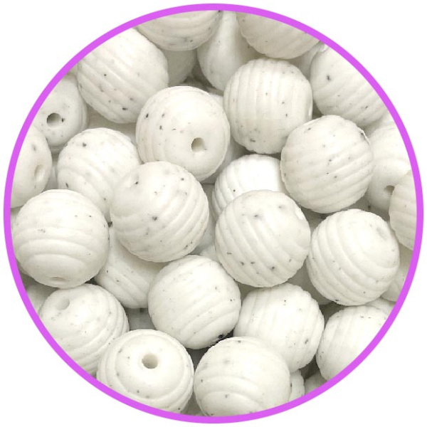 бусина Рифленая Гранит