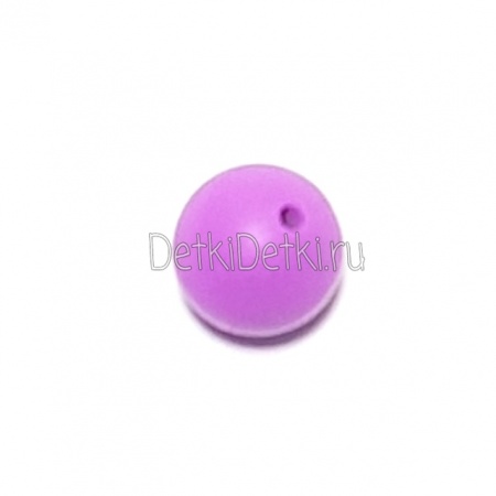 бусина Фиолетовая 12 мм