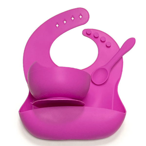 Комплект Пинк силиконовая ложка (Завод 4)