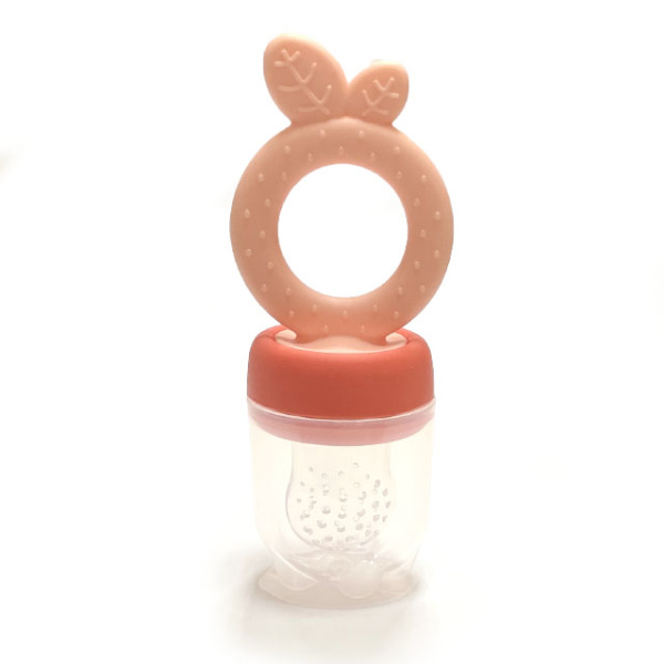 Ниблер Яблочко Soft Pink (СИЛИКОНОВАЯ РУЧКА)