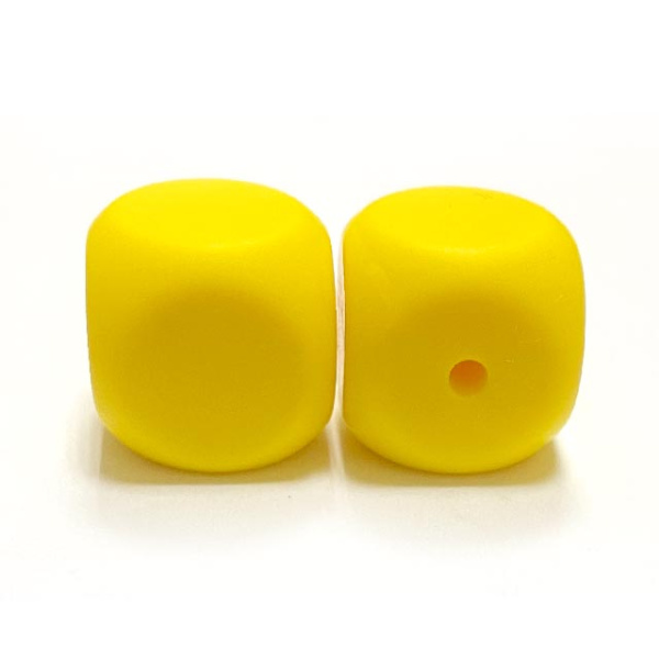 Кубик Желтый силиконовый Кубик Желтый силиконовый