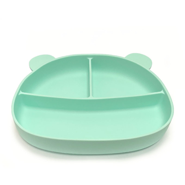 Тарелка Мишка Mint 3 секции