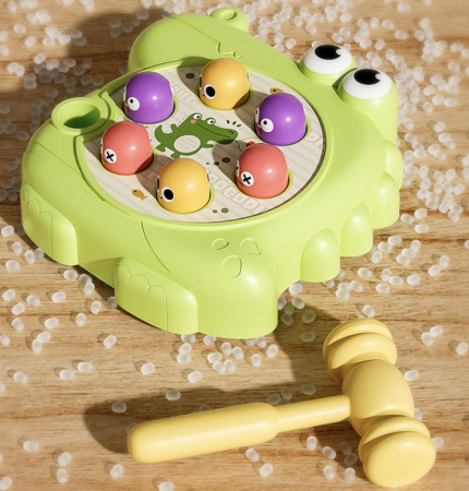 Крокодил стучалка для малышей