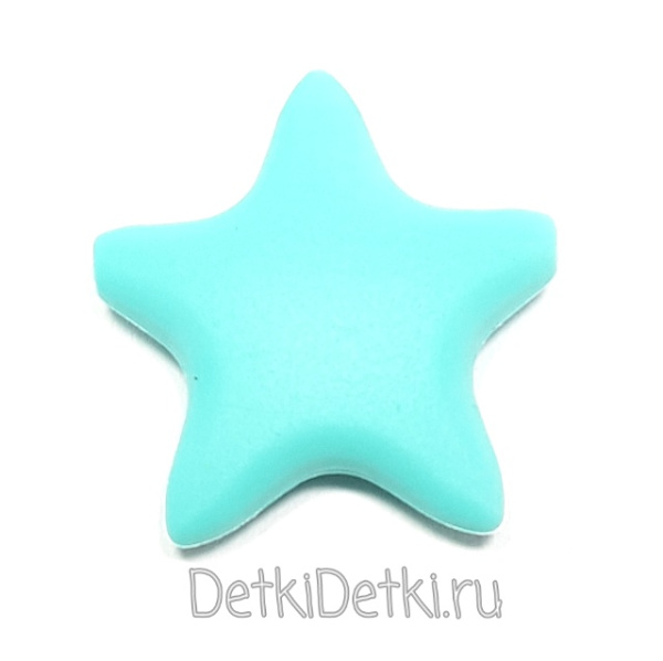 Звезда 2 светлая бирюза