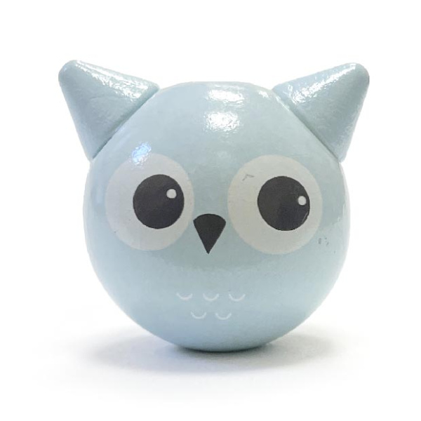 Сова нежно голубая