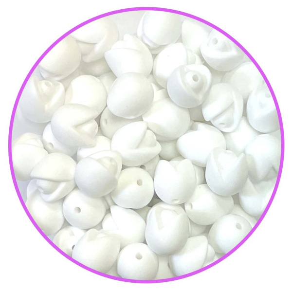 Тюльпан Белый силиконовый