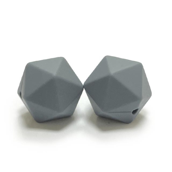 Иэкосаэдр Dim Grey 16 мм. (завод 1)