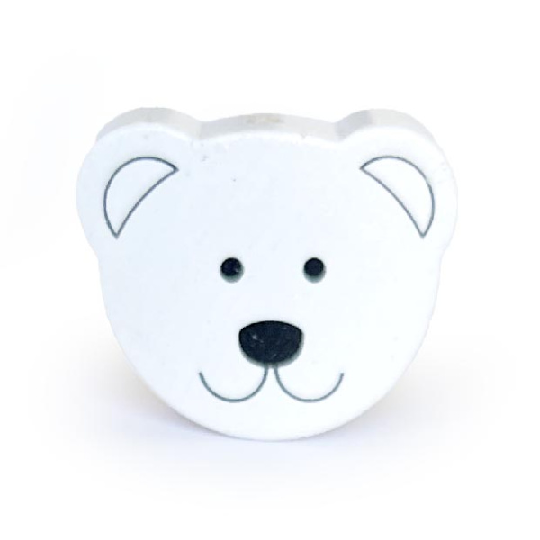 Мишка белый (дерево)